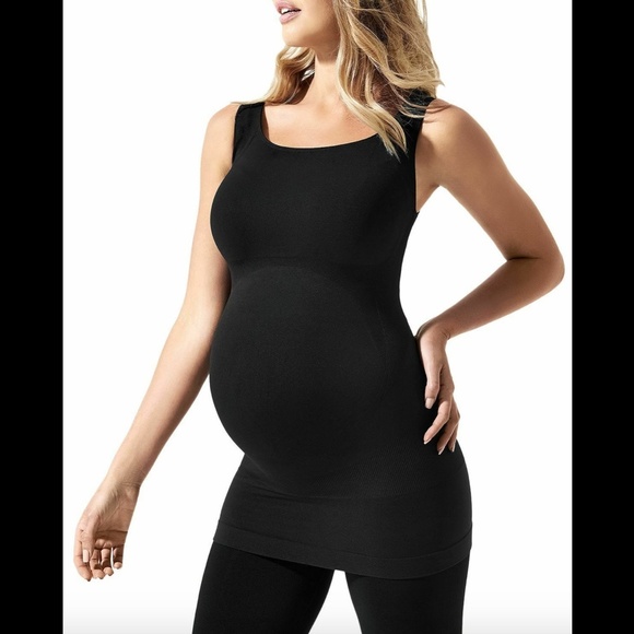 NEW $72 Blanqi‎ Everyday Maternity Belly Support Tank Top Black [ Small ] - Picture 2 of 13